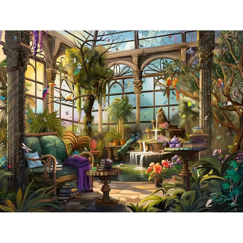 Ravensburger 01397-6 The Greenhouse 1500pc Jigsaw Puzzle - Image 2