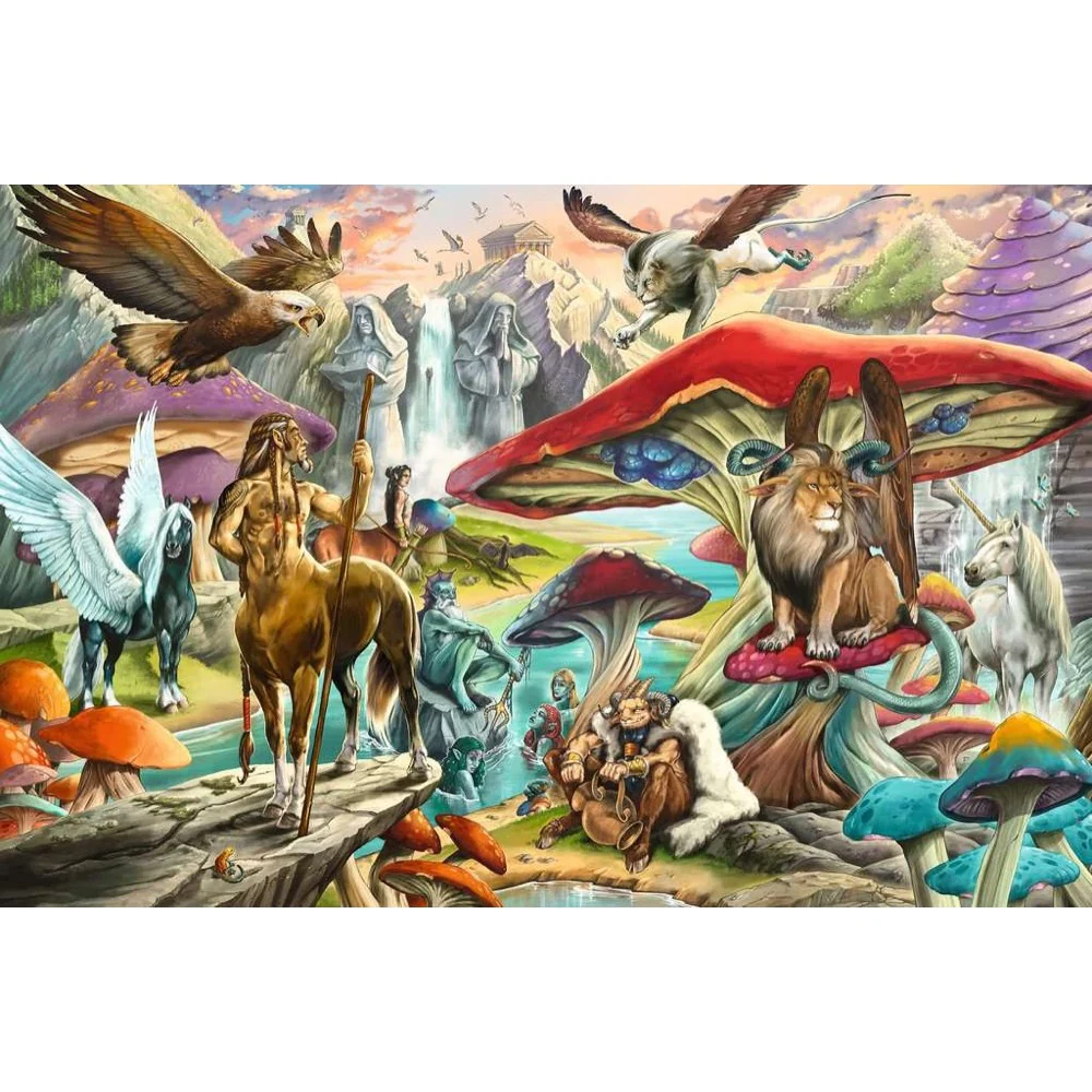 Ravensburger 01421-8 Mushrooms And Myths 5000pc Jigsaw Puzzle - Image 2