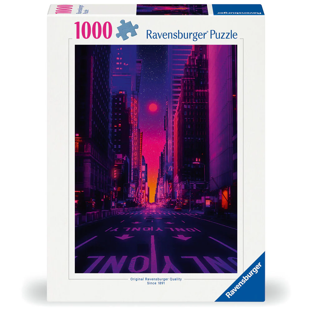 Ravensburger 01436-2 New York in Neon 1000pc Jigsaw Puzzle