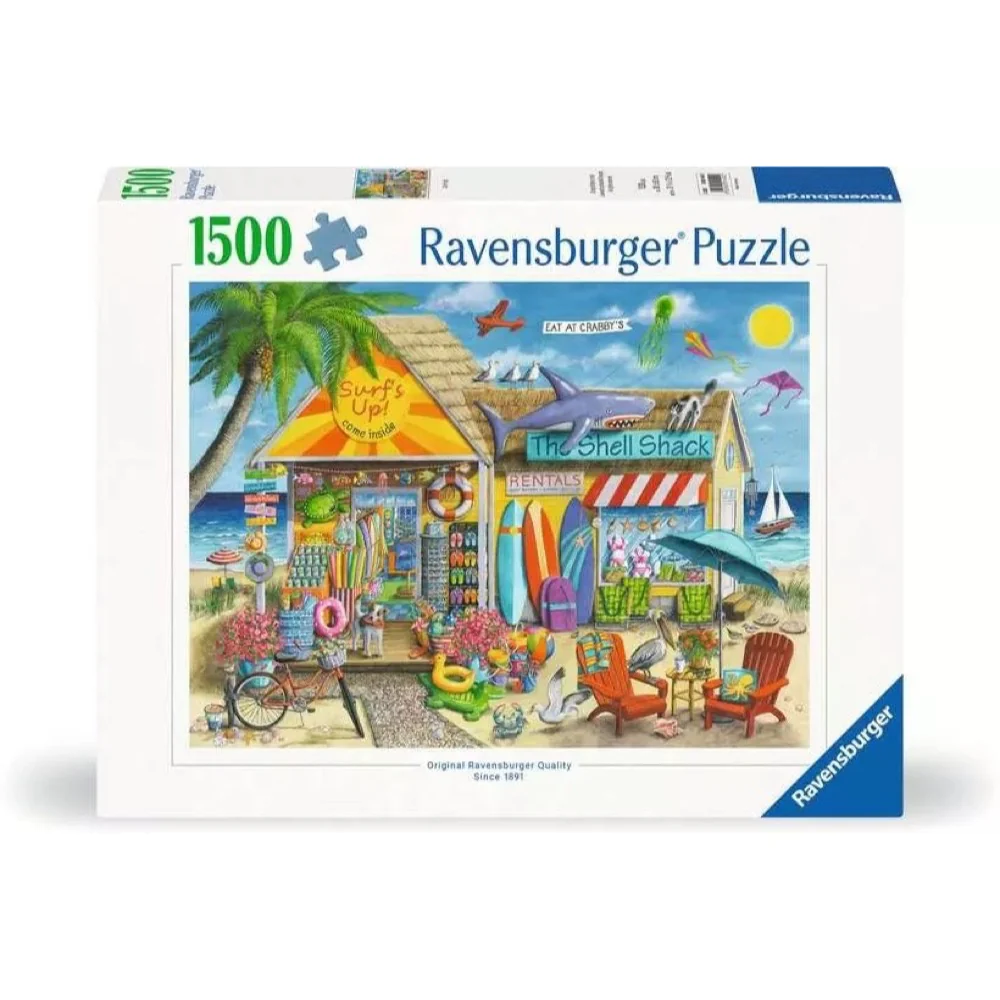Ravensburger 01449-2 Surf's Up! 1500pc Jigsaw Puzzle