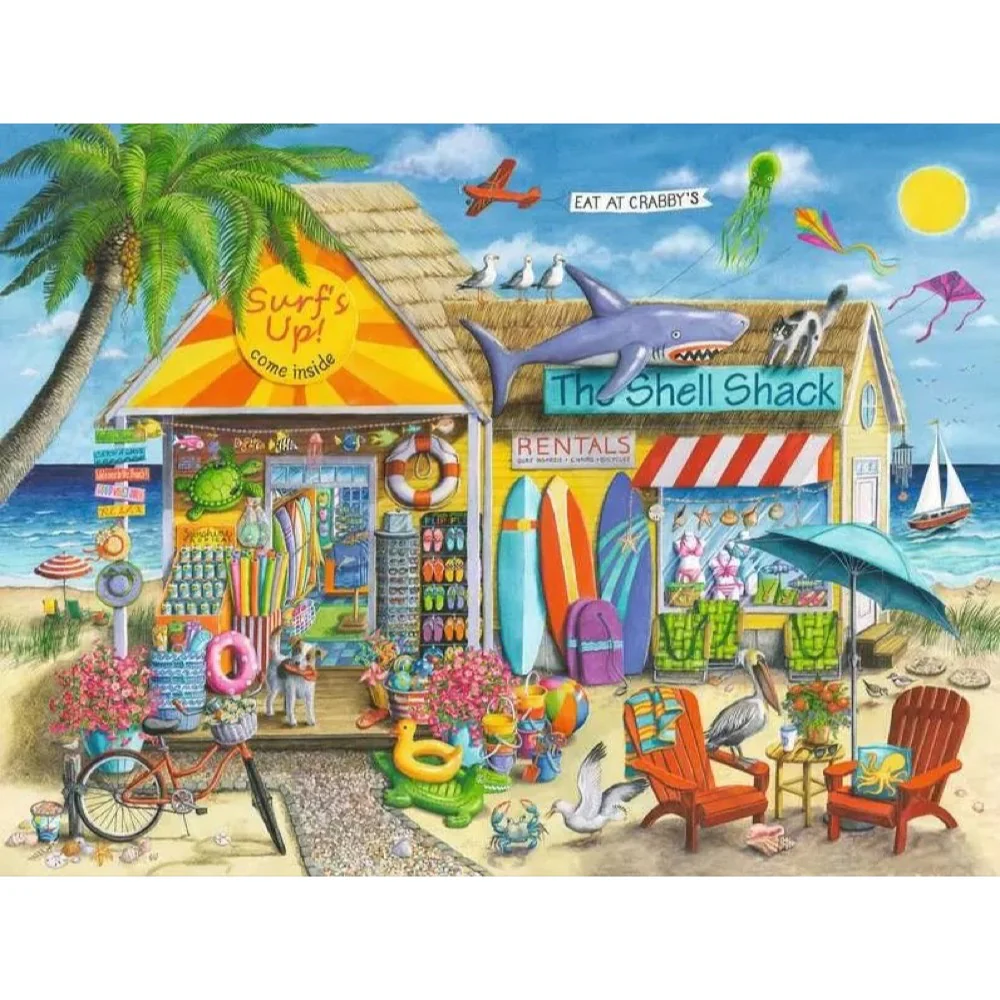 Ravensburger 01449-2 Surf's Up! 1500pc Jigsaw Puzzle - Image 2