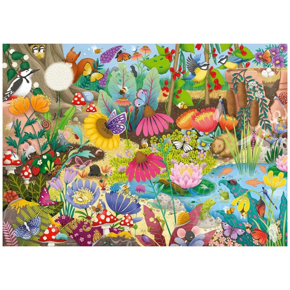 Ravensburger 01456-0 Little Garden World Puzzle 1000pc Jigsaw Puzzle - Image 2