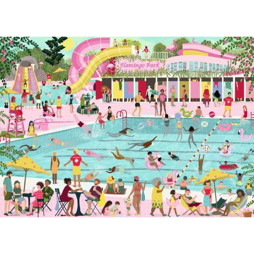 Ravensburger 01520-8 Flamingo Park Puzzle 1000pc Jigsaw Puzzle - Image 2