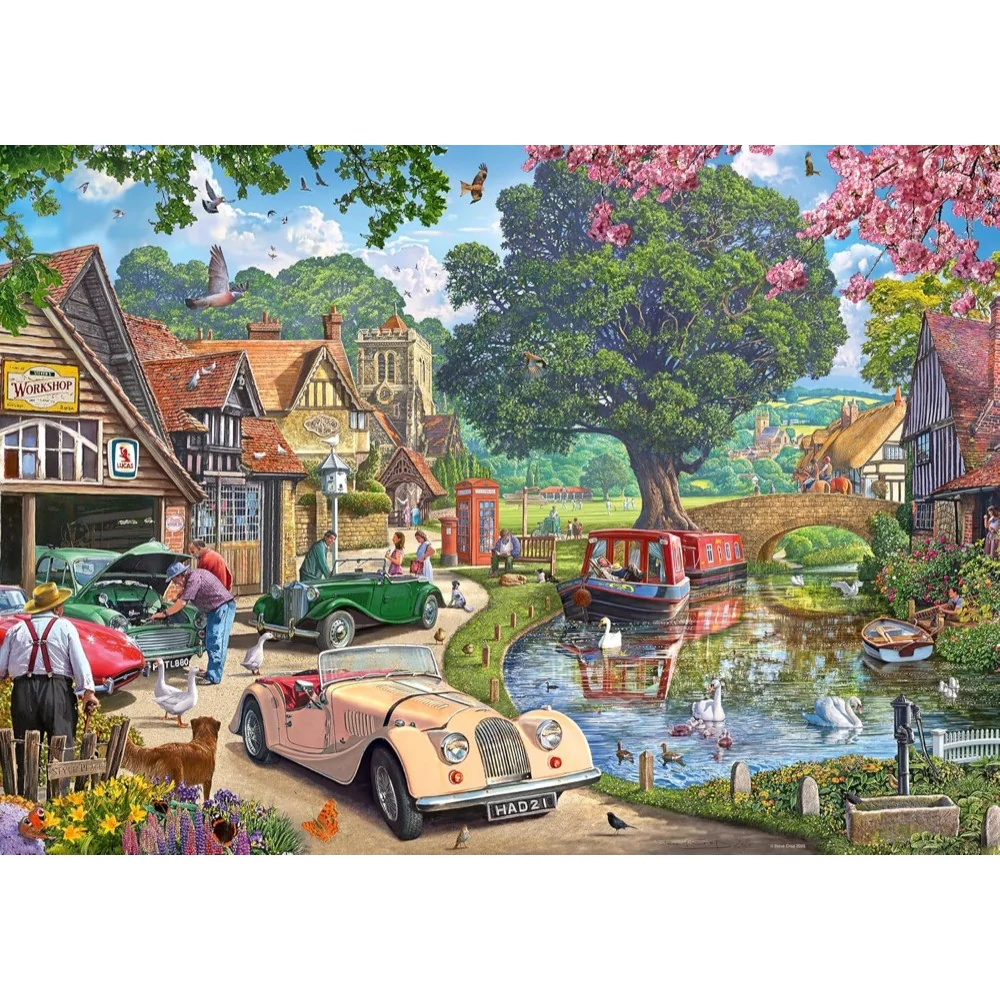 Ravensburger 01523-9 Days Gone By 1000pc Jigsaw Puzzle - Image 2
