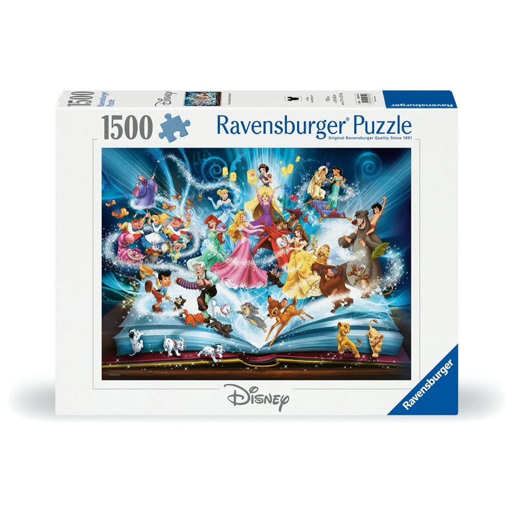 Ravensburger 01582-6 Disney Magical Bookshop Puzzle 1500pc Jigsaw Puzzle
