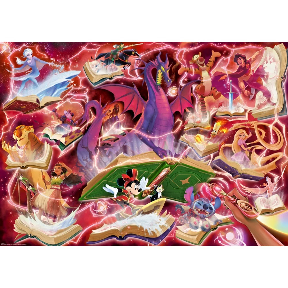 Ravensburger 01624-3 Disney Lorcana Ruby 1000pc Jigsaw Puzzle - Image 2