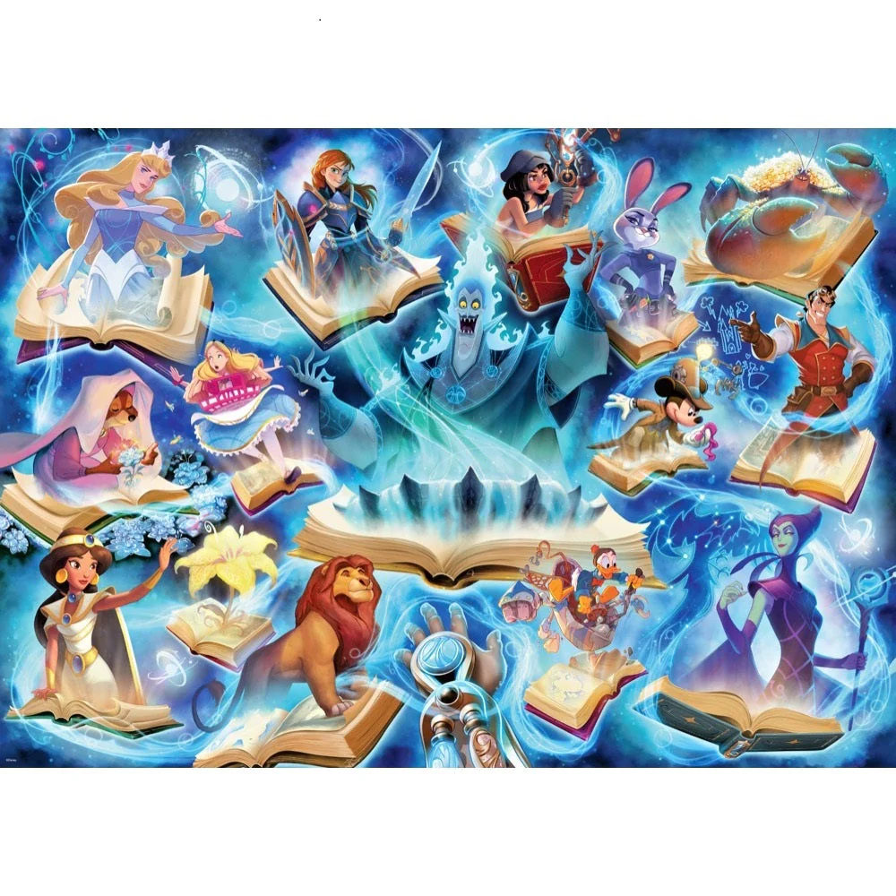 Ravensburger 01625-0 Disney Lorcana Sapphire 1000pc Jigsaw Puzzle - Image 2