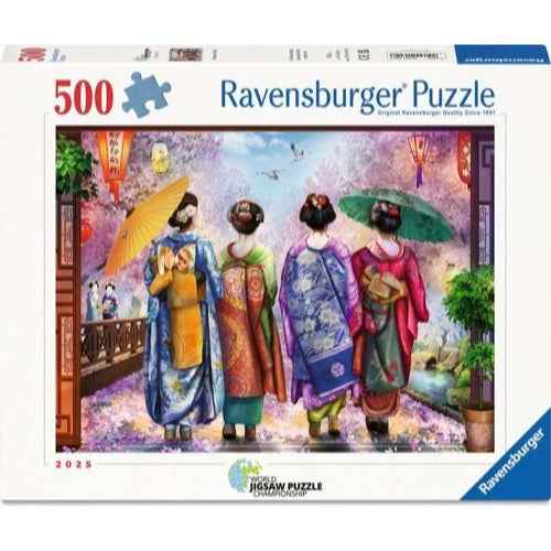 Ravensburger 01702-8 WJPC'25 Blossom Walk 500pc Jigsaw Puzzle