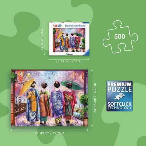 Ravensburger 01702-8 WJPC'25 Blossom Walk 500pc Jigsaw Puzzle - Image 3