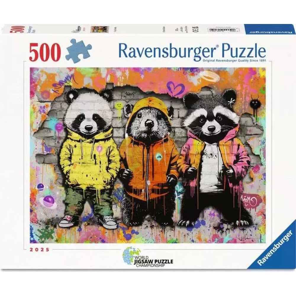 Ravensburger 01705-9 WJPC'25 Furry Friends 500pc Jigsaw Puzzle