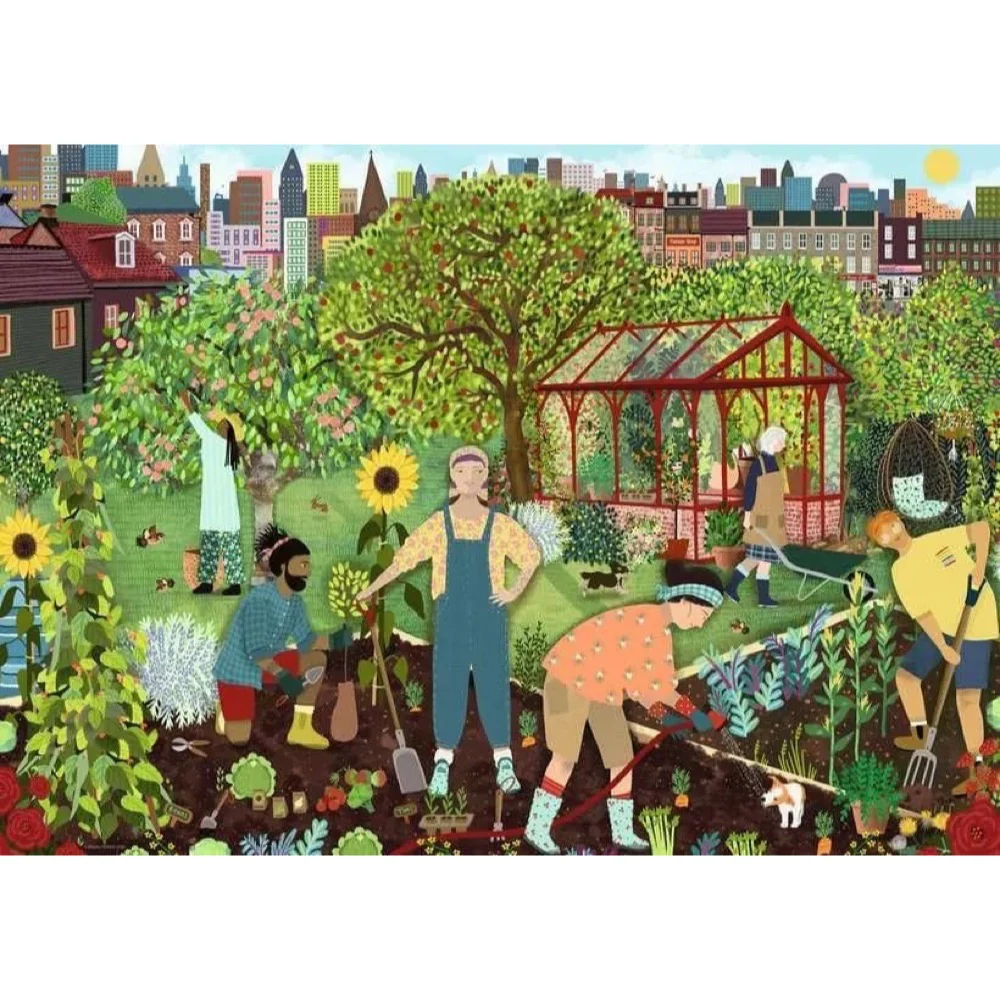 Ravensburger 01714-1 The Allotment 1000pc Jigsaw Puzzle - Image 2