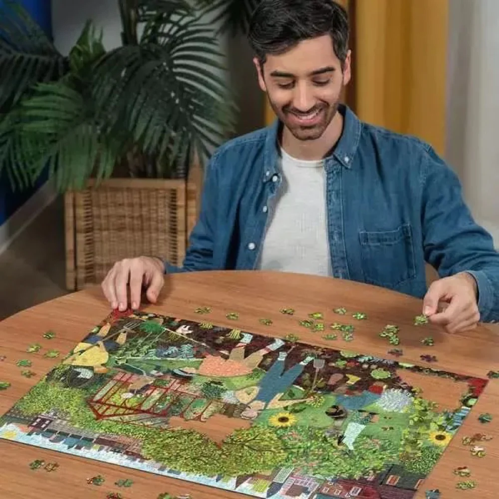 Ravensburger 01714-1 The Allotment 1000pc Jigsaw Puzzle - Image 4