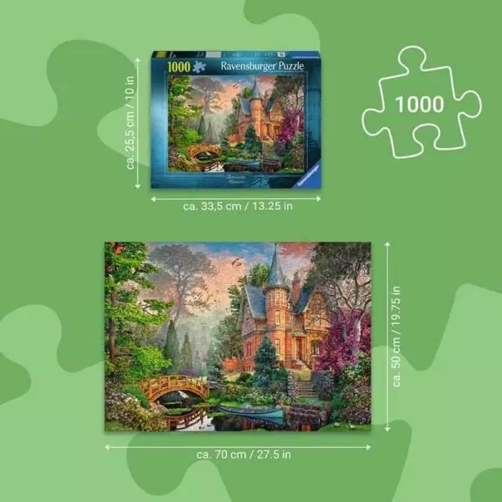 Ravensburger 01717-2 Terracotta Mansion 1000pc Jigsaw Puzzle - Image 3