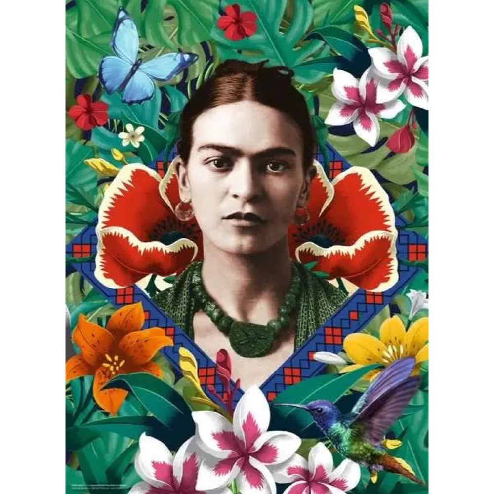 Ravensburger 01736-3 WJPC'25 F. Kahlo-Blooming Fantasy 500pc Jigsaw Puzzle - Image 2