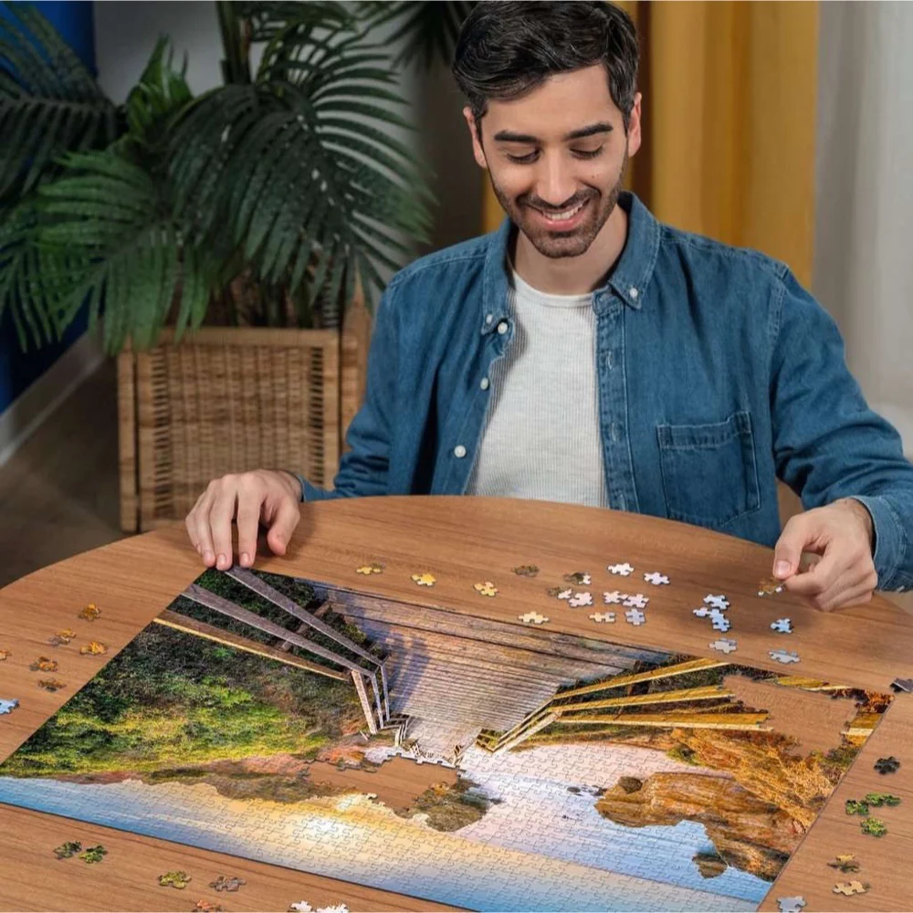 Ravensburger 01761-5 Stairway To Camilo Beach Algarve 1000pc Jigsaw Puzzle - Image 3
