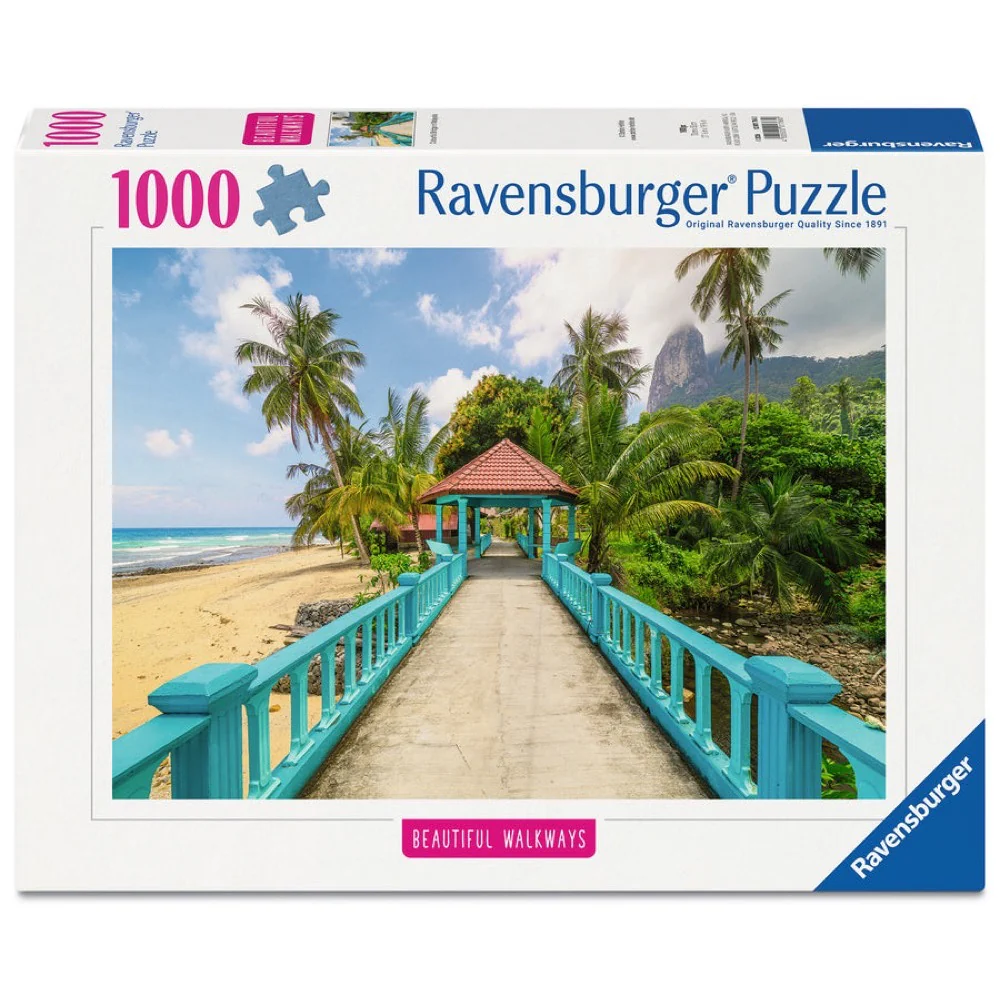 Ravensburger 01766-0 Colorful Bridge In Malaysia 1000pc Jigsaw Puzzle