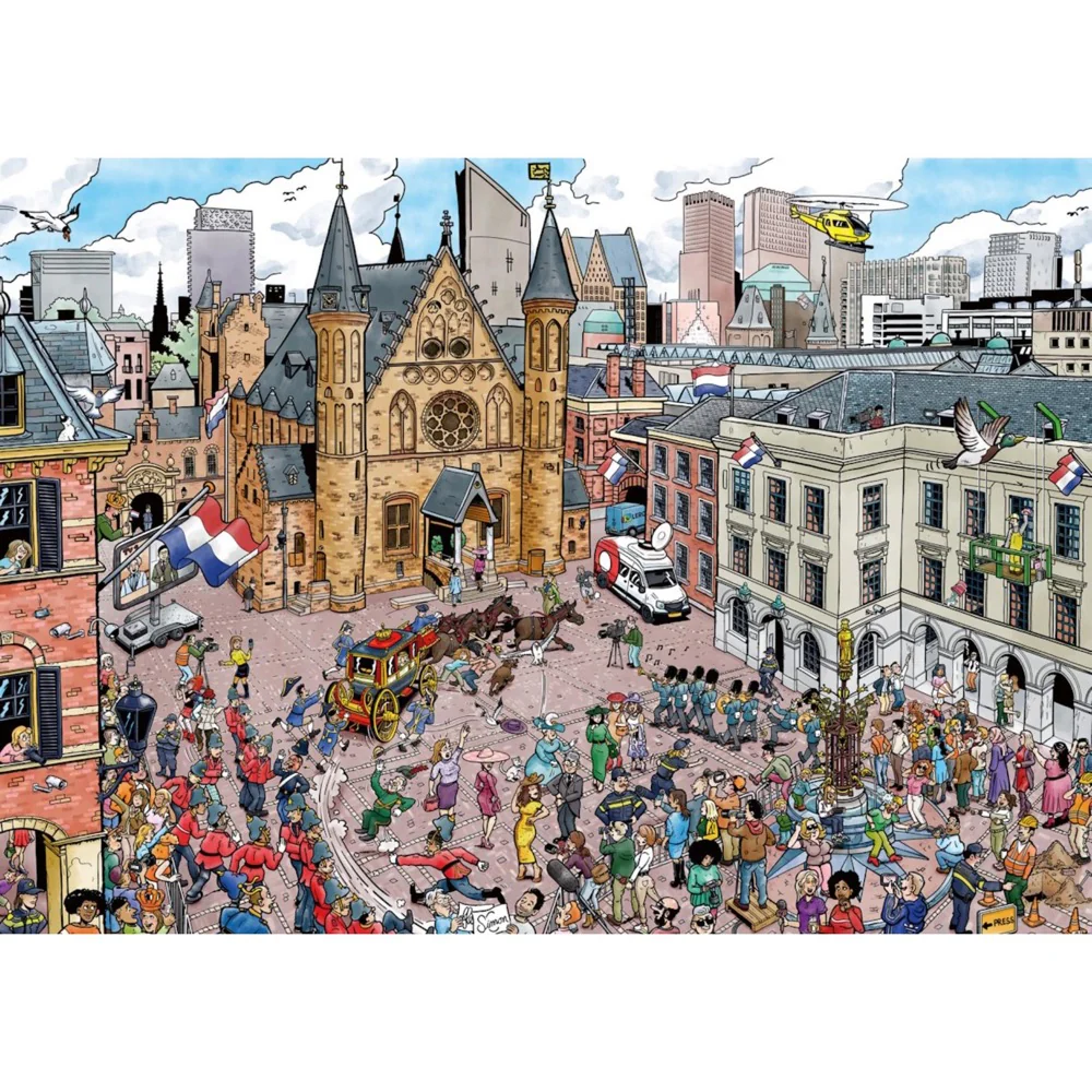 Ravensburger 01802-5 Fleroux The Hague 1000pc Jigsaw Puzzle - Image 2