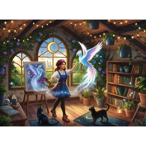 Ravensburger 01828-5 Magical Studio 500pc Jigsaw Puzzle - Image 2