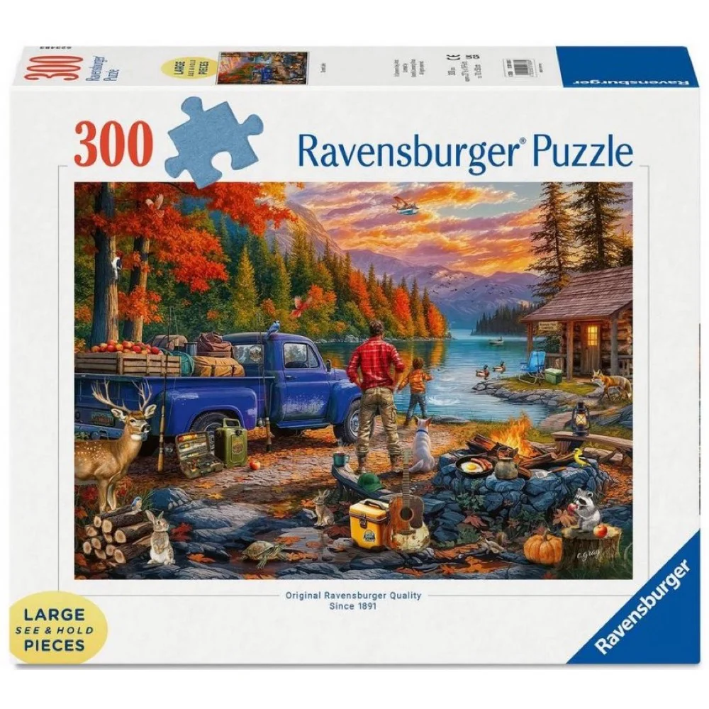 Ravensburger 01838-4 Sunset Lake 300pc Jigsaw Puzzle