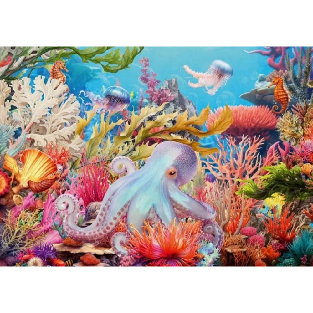 Ravensburger 01840-7 Reef Life 500pc Jigsaw Puzzle - Image 2