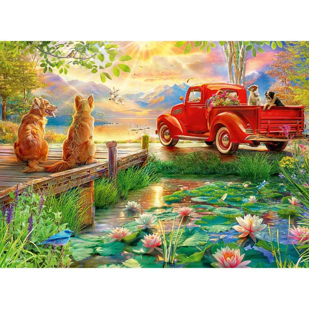 Ravensburger 01847-6 Summer Love 500pc Jigsaw Puzzle - Image 2