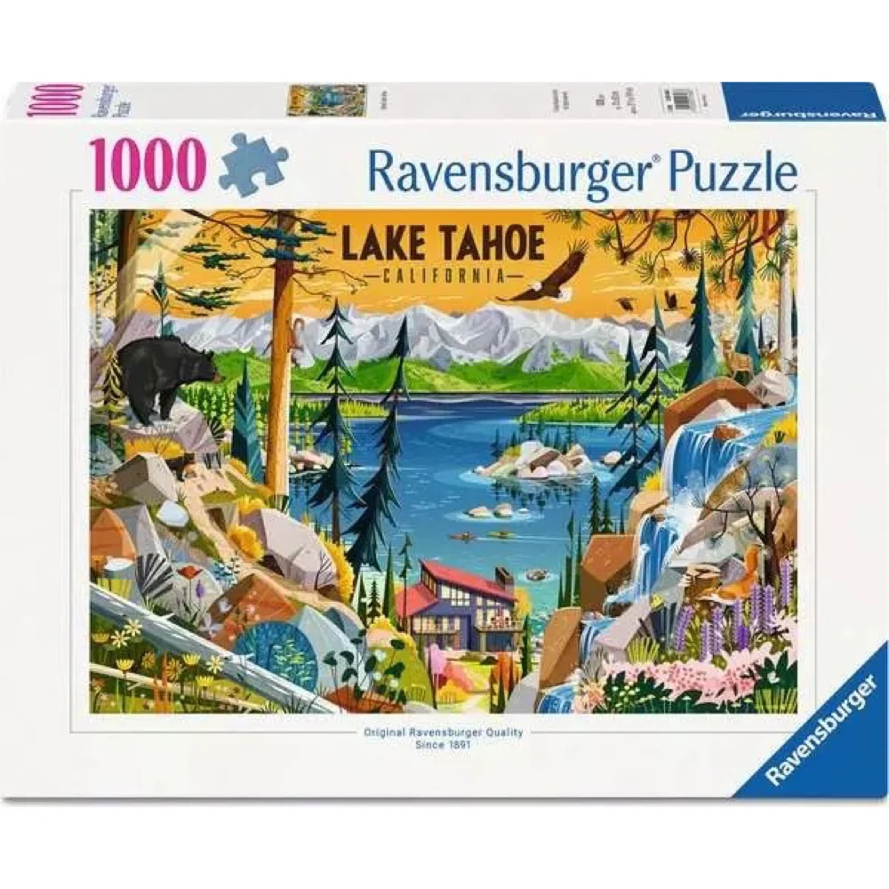 Ravensburger 01848-3 Sacred Lake Tahoe 1000pc Jigsaw Puzzle