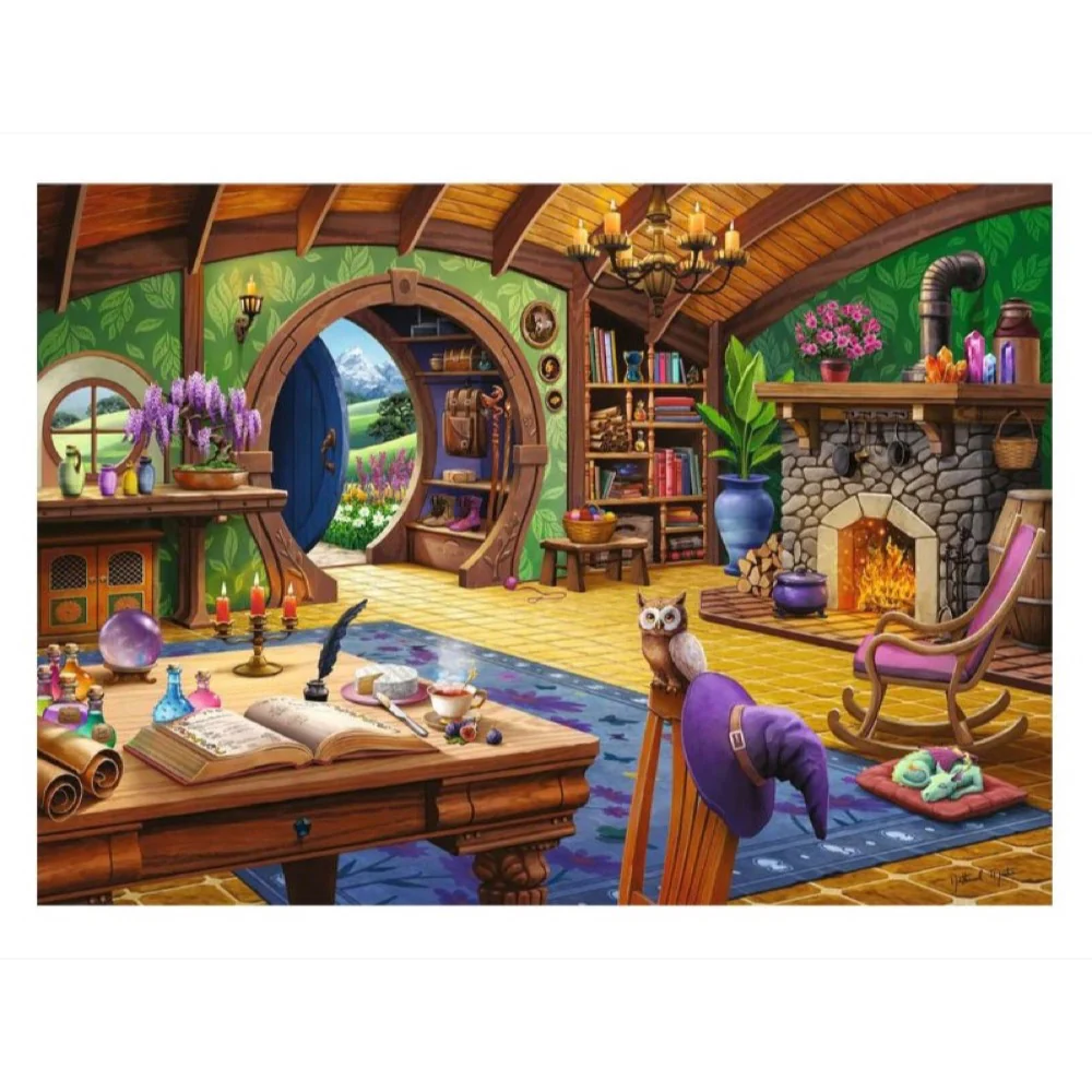 Ravensburger 01849-0 Charmed Cottage 1000pc Jigsaw Puzzle - Image 2