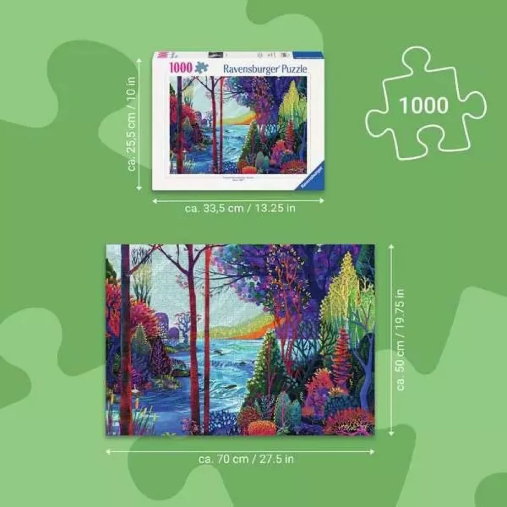 Ravensburger 01851-3 Indigo Forest 1000pc Jigsaw Puzzle - Image 3