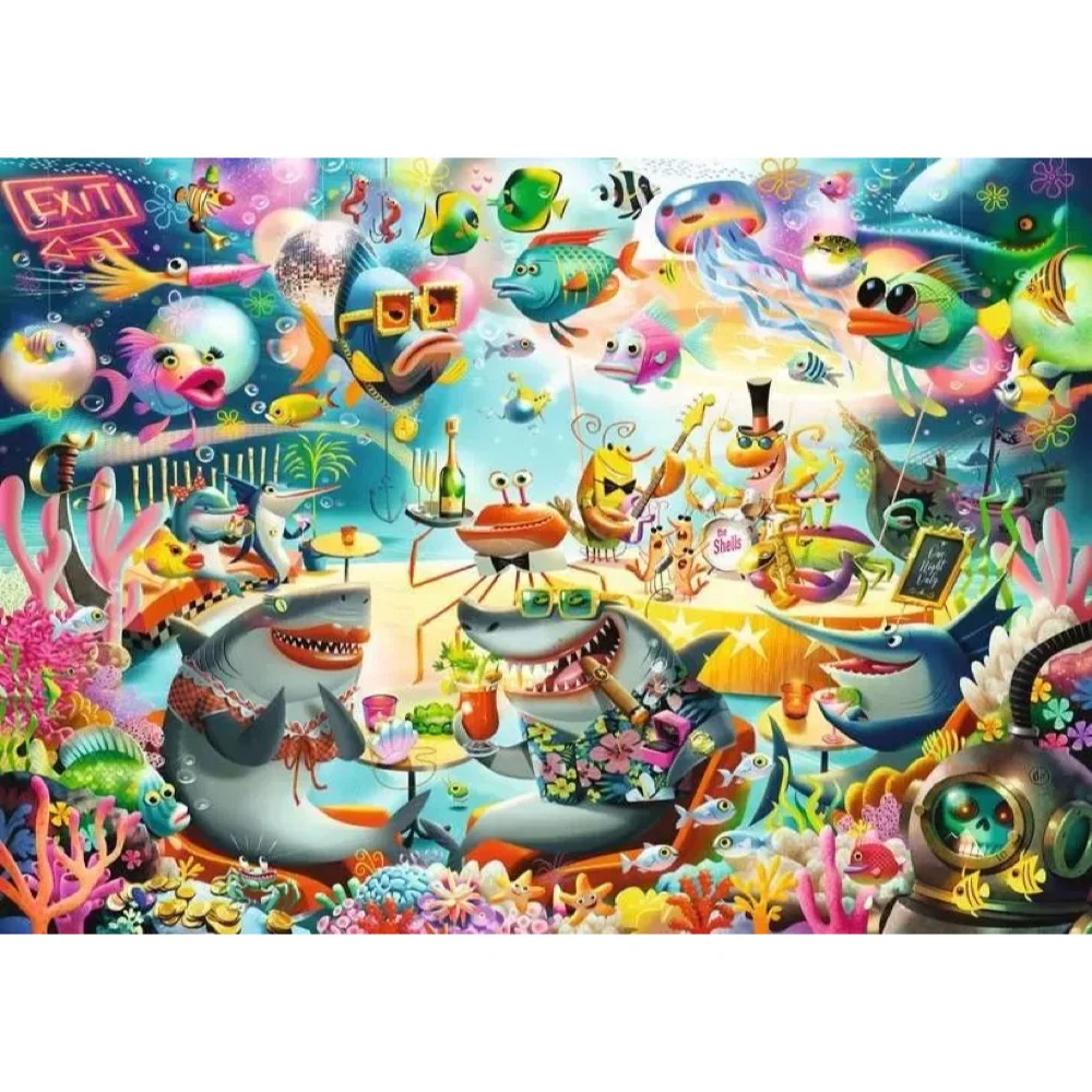 Ravensburger 01886-5 Ocean Lounge 1000pc Jigsaw Puzzle - Image 2