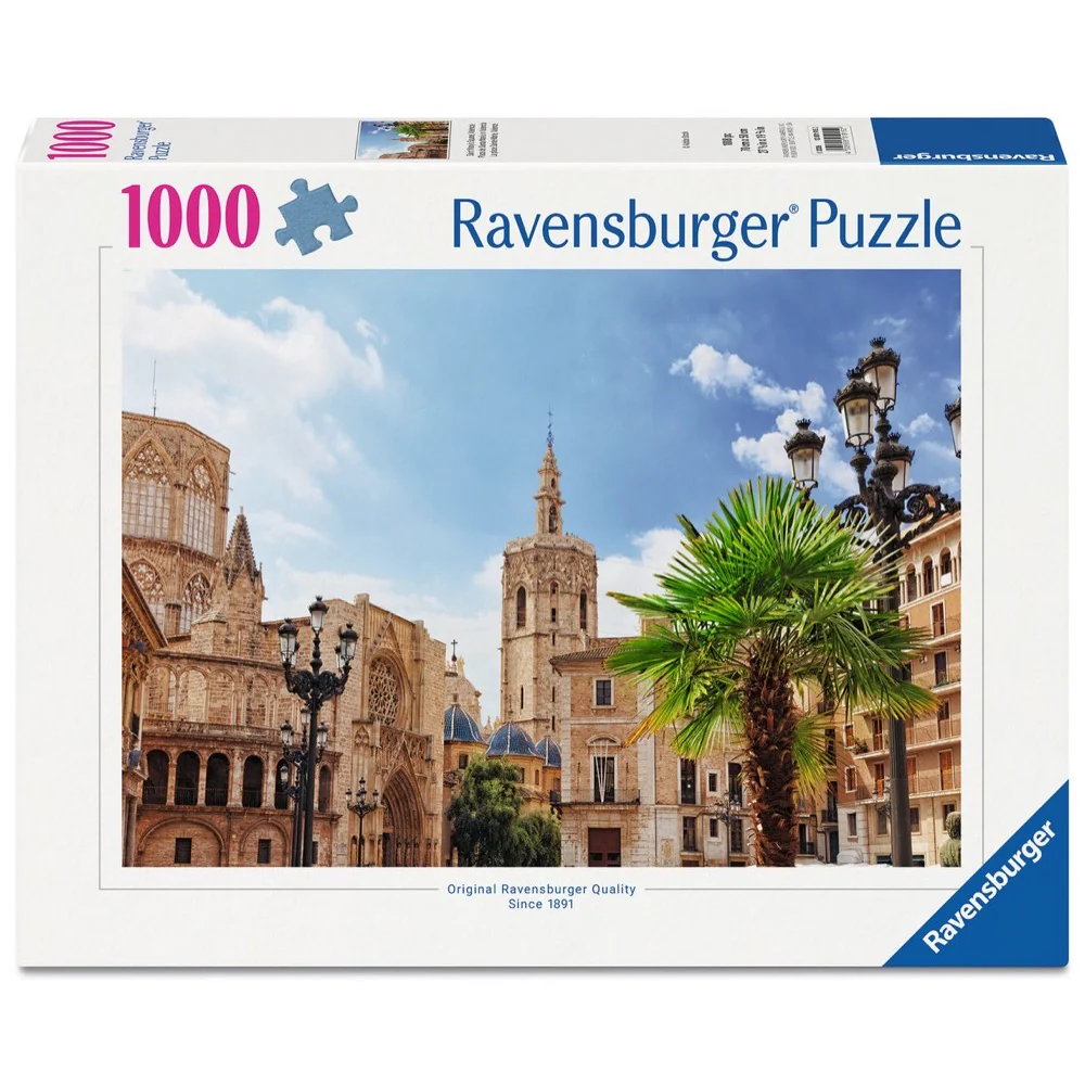 Ravensburger 01915-2 Saint Mary's Square Valencia 1000pc Jigsaw Puzzle