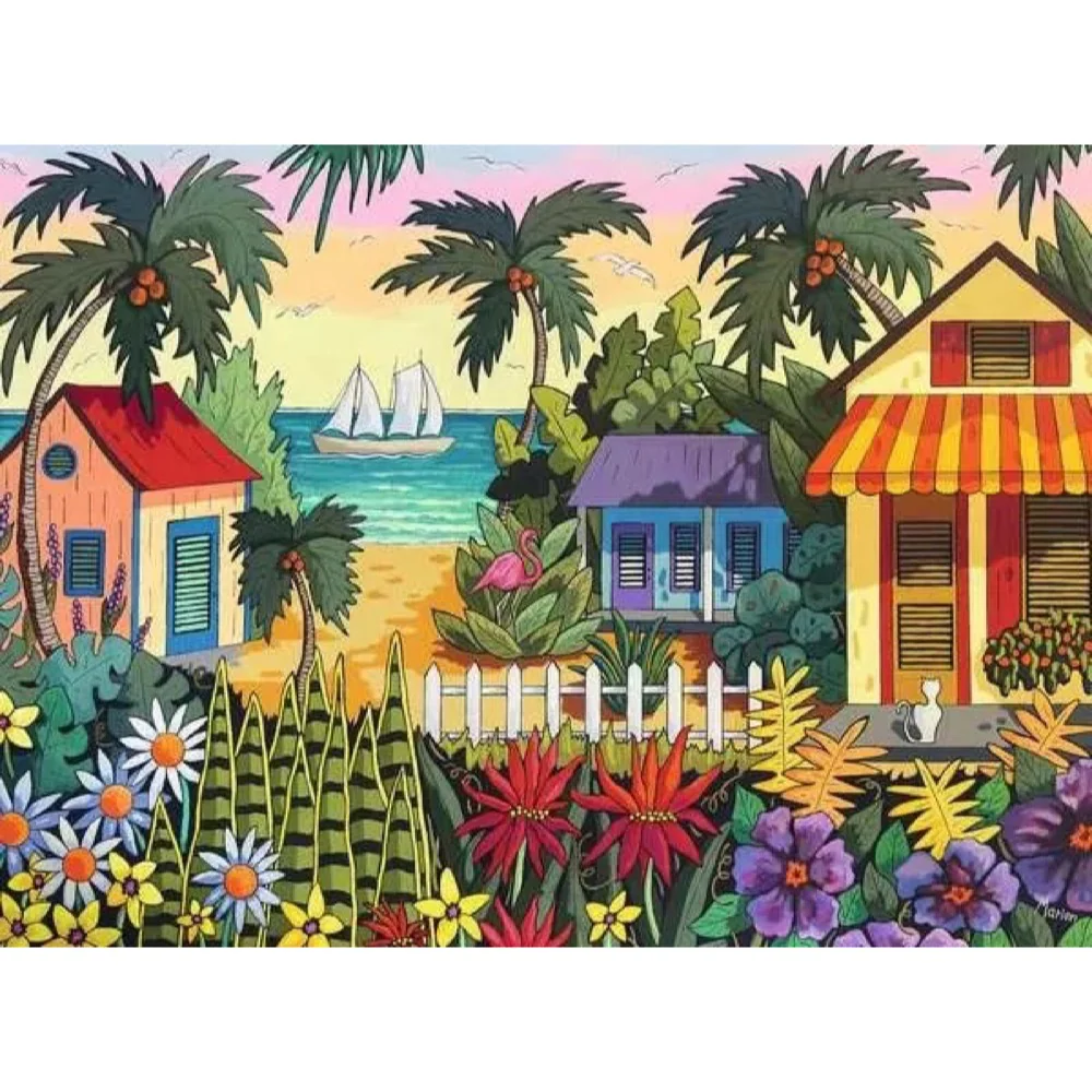 Ravensburger 01949-7 Tropical Vibes 500pc Jigsaw Puzzle - Image 2