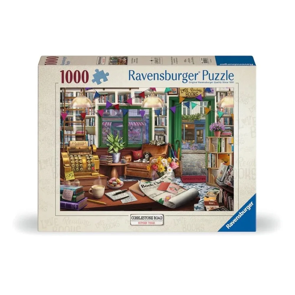 Ravensburger 01983-1 Book Lover's Shop WT 1000pc Jigsaw Puzzle