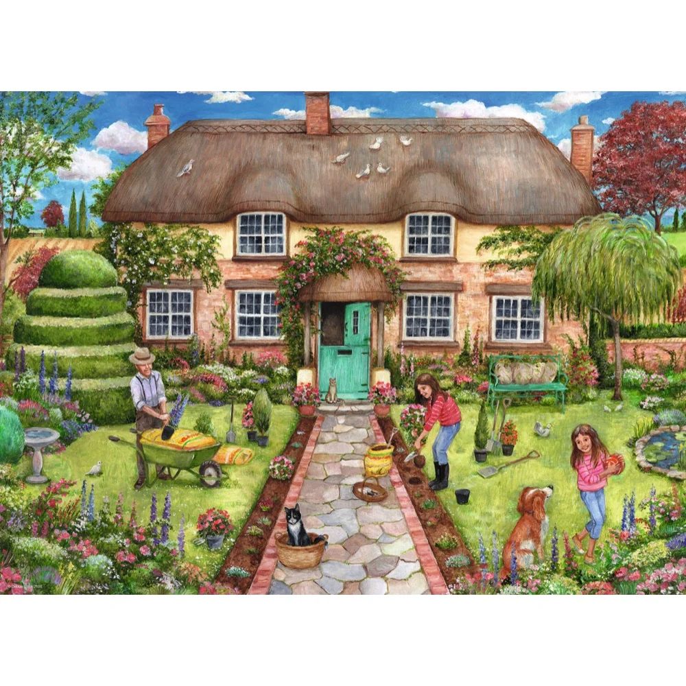Ravensburger 01998-5 From The Garden Centre To Home 2x500pc Jigsaw Puzzle - Image 3