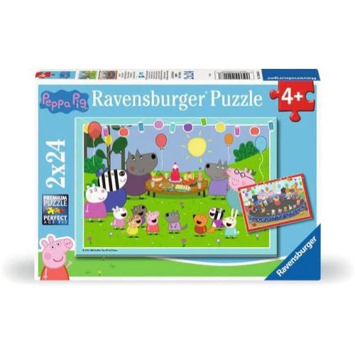 Ravensburger 04018-7 Peppa Pig 2x24pc Jigsaw Puzzle
