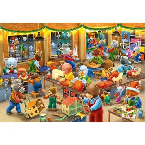 Ravensburger 04047-7 Christmas Toy Factory 2x24pc Jigsaw Puzzle - Image 4