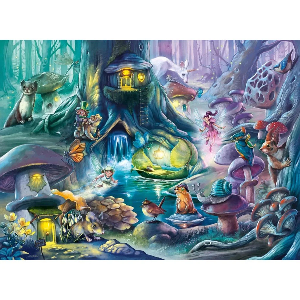 Ravensburger 04051-4 Enchanting Forest 150pc Jigsaw Puzzle - Image 2