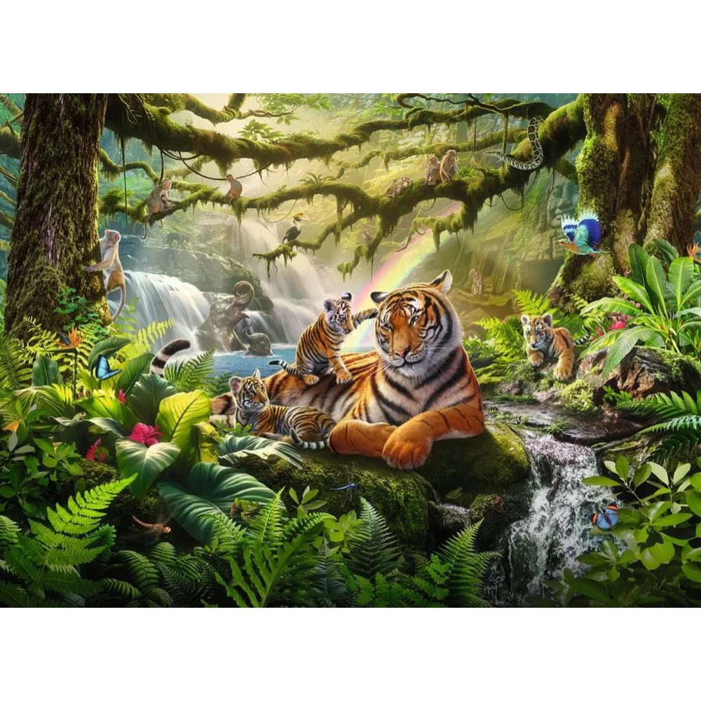 Ravensburger 04055-2 Jungle Wildlife Wonders 300pc Jigsaw Puzzle - Image 2