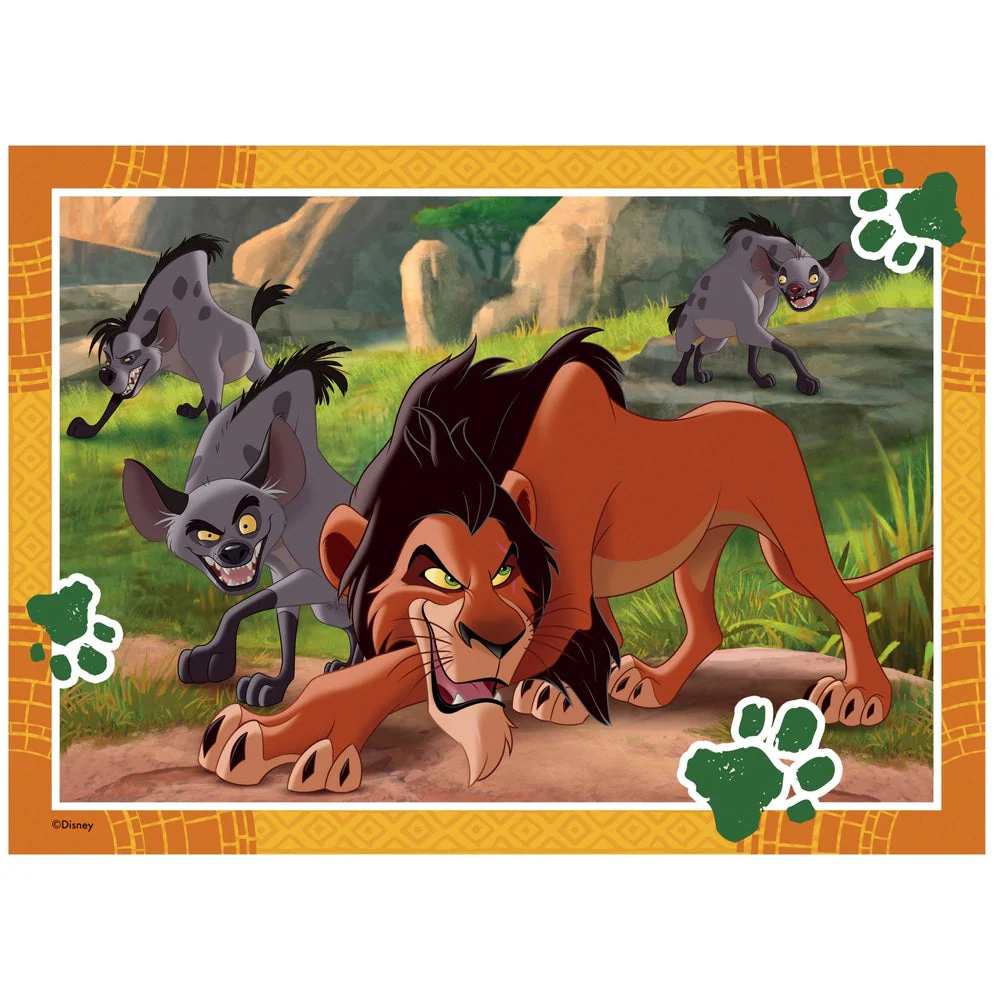 Ravensburger 04058-3 Disney Lion King Bumper Pack 4x42pc Jigsaw Puzzle - Image 3