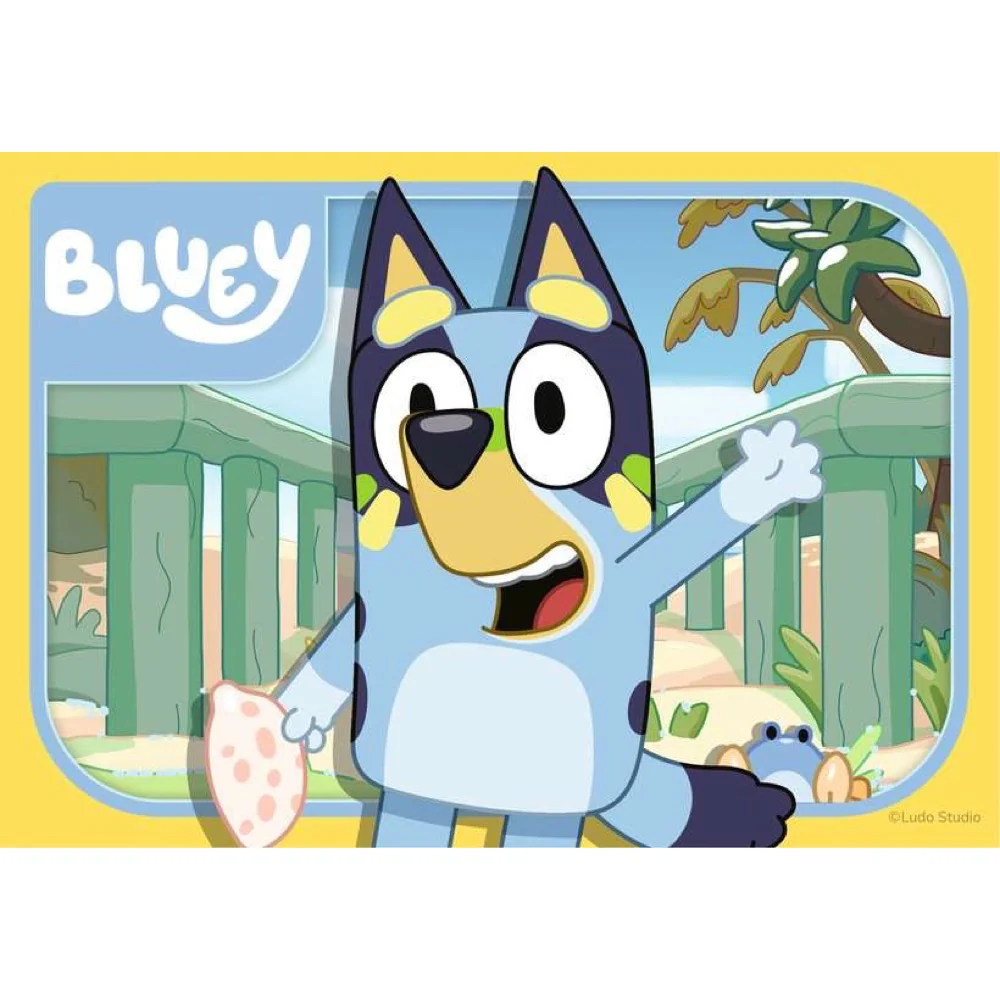 Ravensburger 04105-4 Bluey My first 4 in a Box 2/3/4/5 Jigsaw Puzzles - Image 3