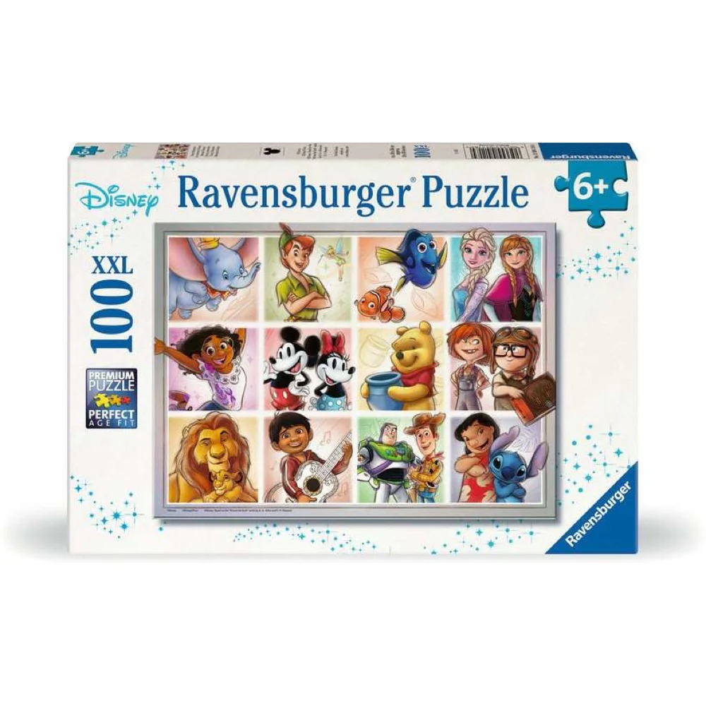 Ravensburger 04118-4 Disney Multicharacter 100pc Jigsaw Puzzle