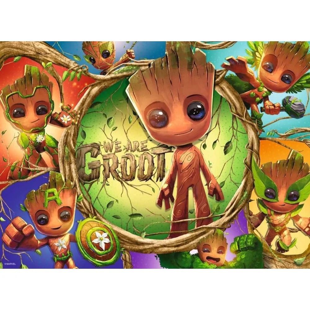 Ravensburger 04128-3 Marvel We Are Groot! 100pc Jigsaw Puzzle - Image 2