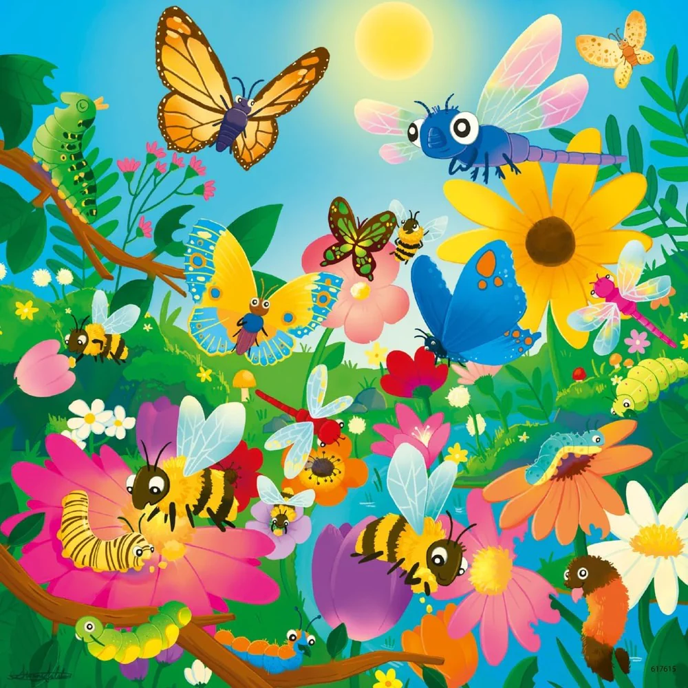 Ravensburger 04130-6 Bugs Bugs Bugs 3x49pc Jigsaw Puzzle - Image 4