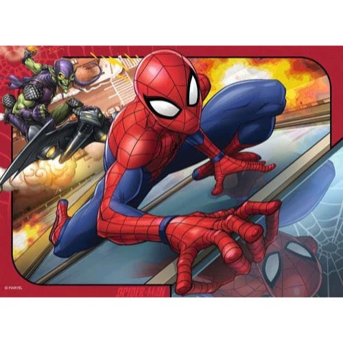 Ravensburger 04201-3 Marvel Spider-Man 4 In a Box 12, 16, 20 & 24pc Jigsaw Puzzle - Image 6