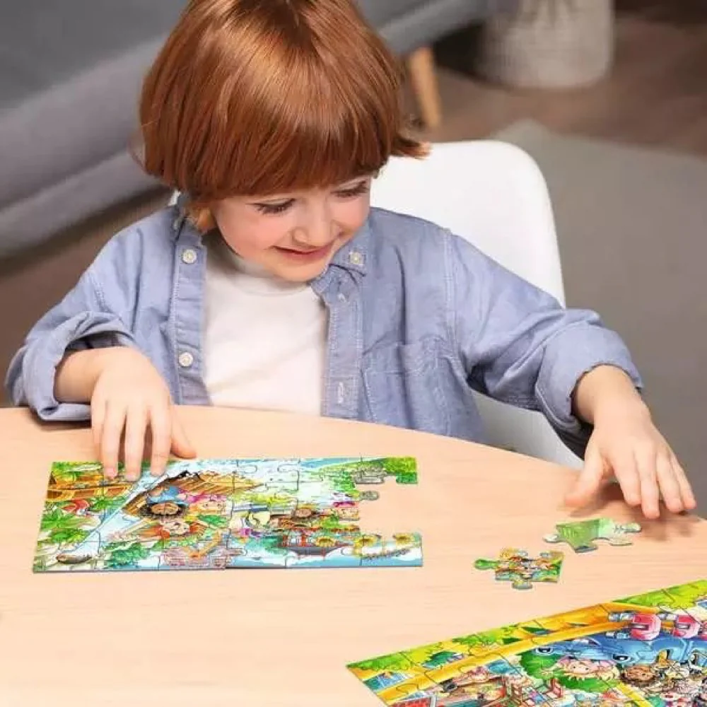 Ravensburger 04258-7 Amusement Park 2x24pc Jigsaw Puzzle - Image 6