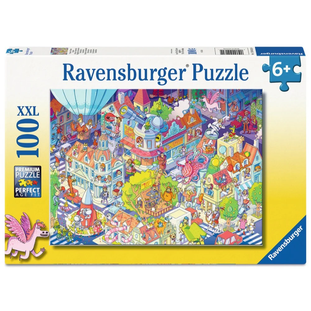 Ravensburger 04262-4 A Day in Chaosville 100pc Jigsaw Puzzle