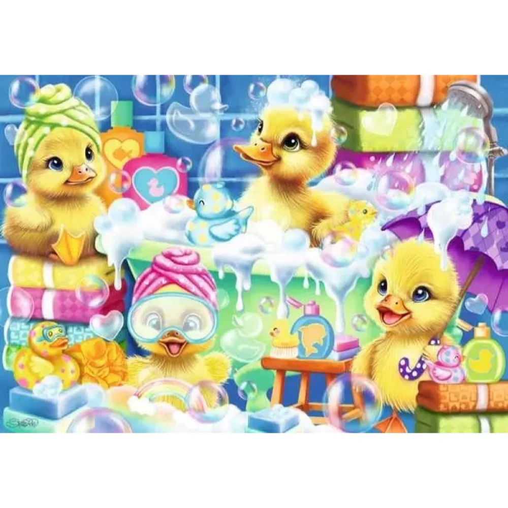 Ravensburger 04299-0 Scrub A Dub Duckies 35pc Jigsaw Puzzle - Image 2