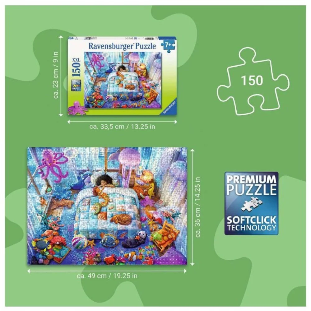 Ravensburger 04303-4 UnderSea Dreams 150pc Jigsaw Puzzle - Image 3