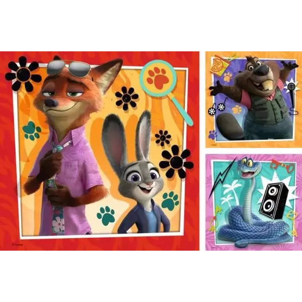 Ravensburger 04369-0 Zootopia 2-A New Mission 3x49pc Jigsaw Puzzle - Image 2