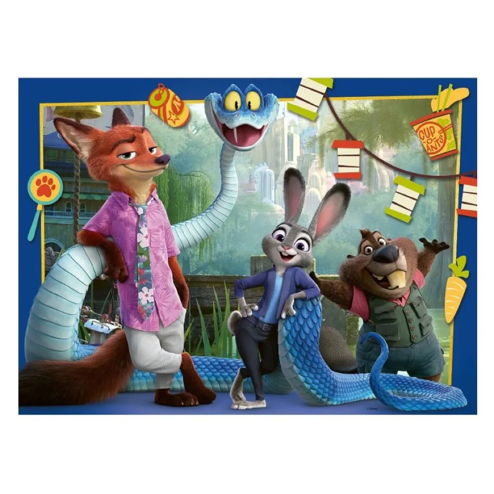 Ravensburger 04370-6 Back in Zootopia US 100pc Jigsaw Puzzle - Image 2