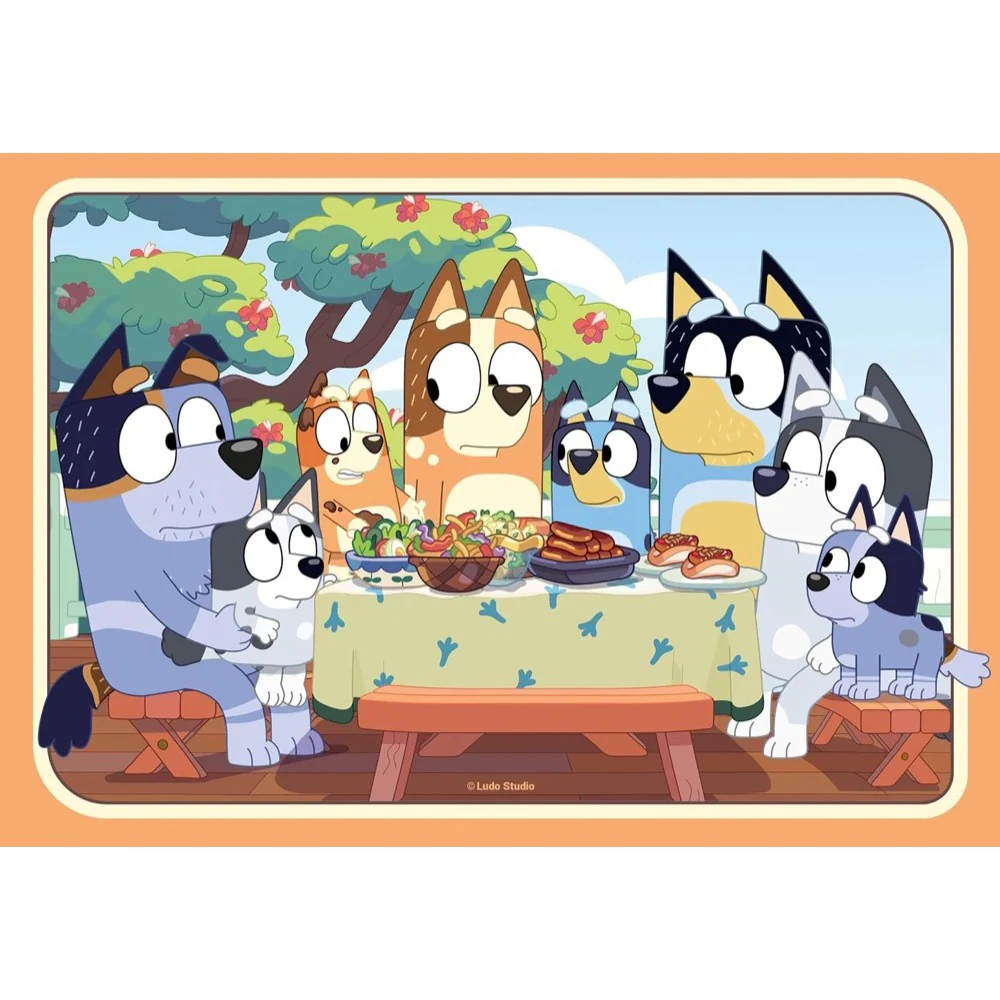 Ravensburger 05711-5 Bluey 2x24pc Jigsaw Puzzles - Image 2